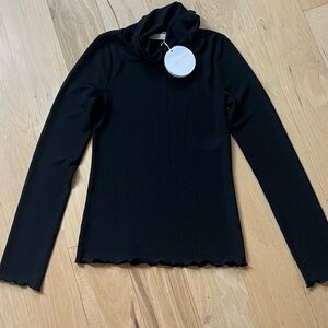 NWT! See by Chloe Black Turtleneck Top